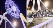 Al estilo de Destino Final: Atracción mecánica se partió en dos en un parque de Arabia Saudita, hubo 23 heridos
