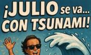 ¡Se va! Julio tiene las horas contadas y estallan los memes