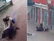 Un hombre le robó el celular a una chica pero el ladrón no sabía lo que le esperaba