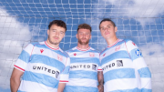 El Wrexham de Gales presentó una camiseta inspirada en Argentina