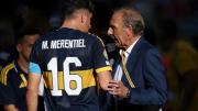 Boca: Merentiel y Russo hicieron las paces