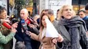 Militante del Movimiento Popular “La Dignidad” increpó al secretario de Seguridad porteño: “Completamente loco”