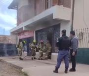 Un herido grave por el incendio de un depósito en Rincón de los Sauces: lo trasladan a Neuquén capital