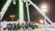 Brutal accidente el Arabia Saudita: al menos 20 heridos luego de la ruptura de un juego en un parque de diversiones