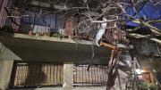 Agronomía: seis heridos por una explosión en un edificio