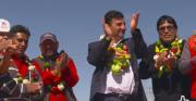 “Estamos con los más humildes”: Alcalde de Tarija entrega obras y promete grandes cosas