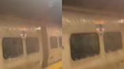 VIDEO VIRAL: La impactante inundación del Metro de Nueva York que provocó estado de emergencia