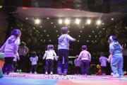 Niños expresan su talento en evento de estimulación temprana en La Paz