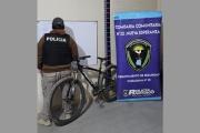 Recuperan una bicicleta robada tras pesquisas en el departamento Pellegrini