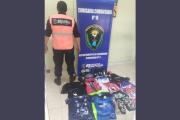 Recuperan ropa deportiva robada en Clodomira: fue hallada oculta en un terreno baldío
