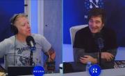 Javier Milei y el equipo económico del Gobierno con Alejandro Fantino: En 2027 voy a ser reelecto