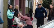 Una joven herida, en un impactante choque en el centro sanjuanino