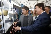 Espinoza y Kicillof inauguraron Hecho en MTZ la Expo que muestra la potencia en producción, robótica y nuevas tecnologías de La Matanza