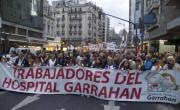 Trabajadores del Garrahan realizaron otra protesta