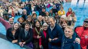 Más de dos mil adultos mayores festejaron el Mes del Abuelo en Almirante Brown