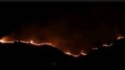 Tarija: Incendio de magnitud en la serranía de Sama y el alcalde dice que es “difícil de controlar”