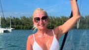 Tras su plan detox, Yanina Latorre deslumbró a sus seguidores en colaless de leopardo