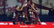 Con dos golazos, Lanús eliminó a Huracán