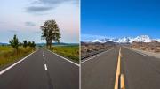 Pocos logran distinguir cuál es la diferencia entre una línea amarilla y otra blanca en la calle o ruta