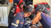 Un hombre cae en un tanque subterráneo de seis metros en Baruta: sufrió traumatismo generalizado