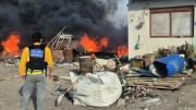 Por el Zonda, 10 familias perdieron su vivienda en la ciudad de Salta 