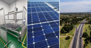 Las curiosas pruebas que hacen a los paneles solares de la Circunvalación superesistentes