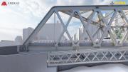 La Ciudad reemplazará el puente de Ciudad de la Paz pero conservará la estructura original