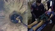 EN VIDEO: El heroico rescate de un joven que cayó por un pozo de 20 metros de profundidad en el Zulia
