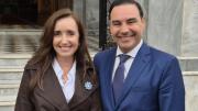 Traslado de los restos del Sargento Cabral: Villarruel se mostró con Valdés en Corrientes