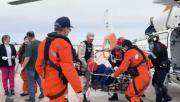 Rescate en altamar en Chubut: un joven fue hospitalizado tras ser evacuado de un buque en helicóptero