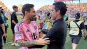 El reencuentro entre Lionel Messi y Fernando Gago en la previa de Inter Miami-Necaxa
