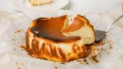 Receta de tarta de queso y chocolate que se cocina en freidora de aire