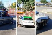 Choque múltiple en Av. Lugones involucró al menos tres autos