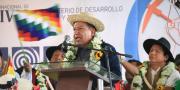 Choquehuanca denuncia que quienes quisieron privatizar hasta la lluvia quieren volver al poder