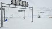Siguen las nevadas en el Paso Cristo Redentor e informaron que continuará cerrado