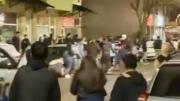 Batalla campal en Junín de los Andes: piñas, patadas e insultos en la nieve tras una noche de bar