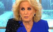 Lágrimas en la televisión por lo que dijo al aire Mirtha Legrand: Que desgracia espantosa