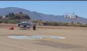 Ministro Álvaro Ruíz confirma llegada del segundo helicóptero y anuncia 80% de avance en el apagado del incendio de Sama en Tarija
