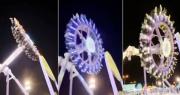 Terror en un parque de diversiones: Juego mecánico se parte en dos y deja 23 heridos
