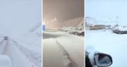 Las increíbles imágenes de la cordillera sanjuanina bajo la nieve