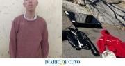 Robaron un televisor, una playstation y tres camperas de una casa: un ladrón, detenido