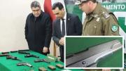 Tres rionegrinos del Alto Valle fueron detenidos en Chile con un arsenal de armas y droga: quiénes son