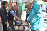 ¡Solidaridad! Dante Uzquiano recibe apoyo ciudadano en Feria de Mil Colores