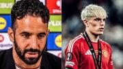 El DT del Manchester United dejó una categórica reflexión sobre Garnacho: “Tiene muchísimo talento pero ”