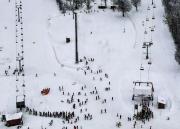Nieve en San Martín de los Andes: el cerro Chapelco opera con un 40% de la superficie esquiable
