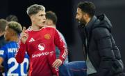 El DT de Manchester United filtró qué pasa con Alejandro Garnacho: No salen bien