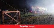 Investigan el incendio de una casa precaria