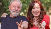 Lula da Silva reiteró su apoyo a Cristina Kirchner y lució un PIN con la inscripción “Cristina Libre”