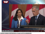 (VIDEO) Furioso Canadá contraataca a Trump con 55% de aranceles