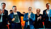 Nosotros decidimos no parar: Passerini y Llaryora anuncian megaobra en el Camino San Antonio